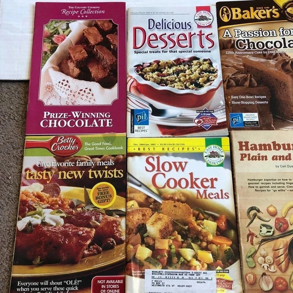 8 pieces lot of Cookbooks - Picture 2 of 3